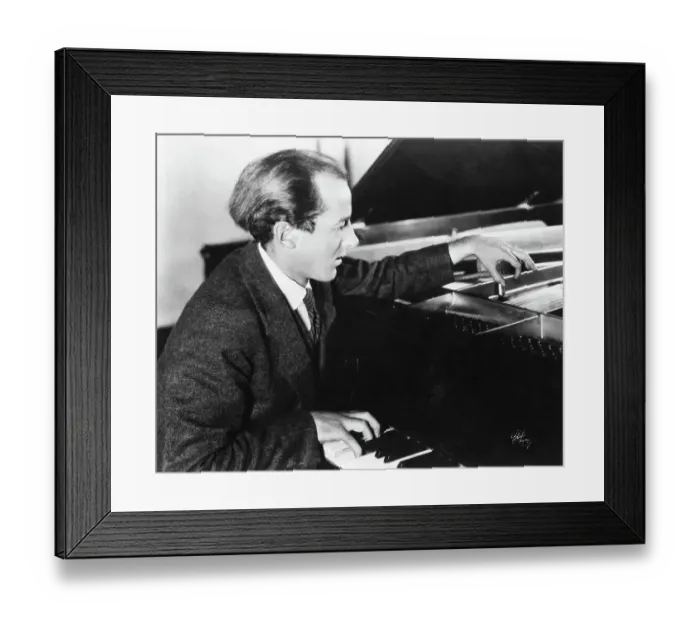 Framed Print : Henry Cowell Tuning Piano Framed Print : Henry Cowell Tuning Piano