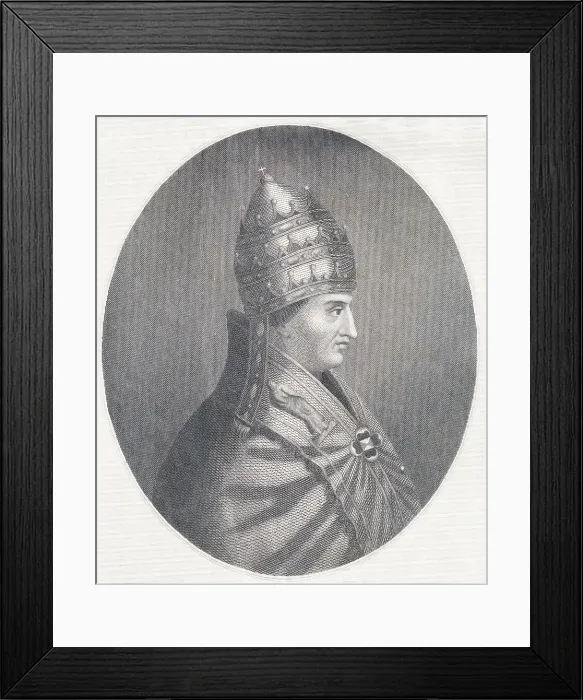 Framed Print : Pope Gregory X Framed Print : Pope Gregory X