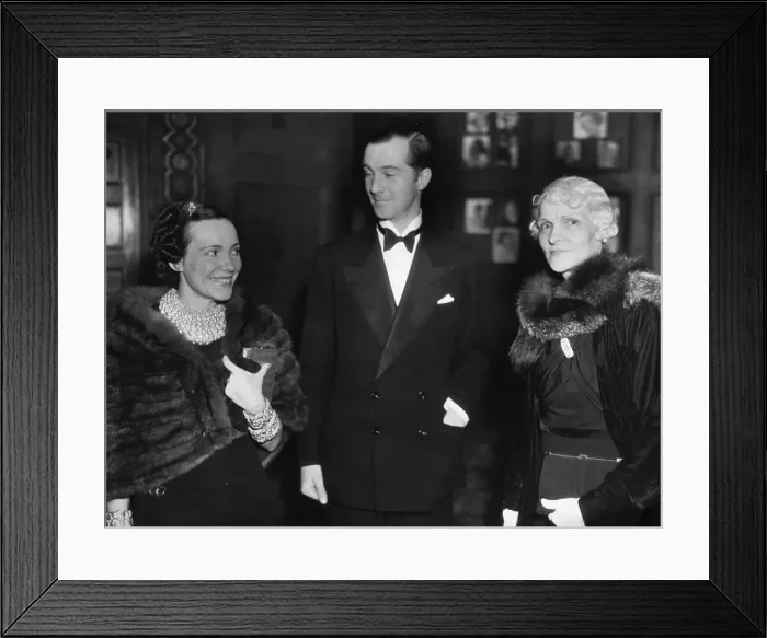 Framed Print : Mrs. F.E.Astaire W / Charles Cavendish
