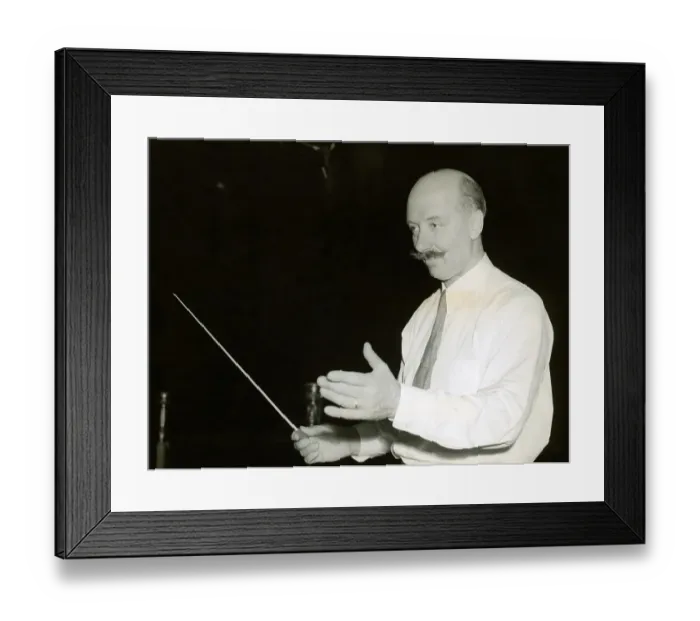 Framed Print : Adrian Boult Conducting Framed Print : Adrian Boult Conducting