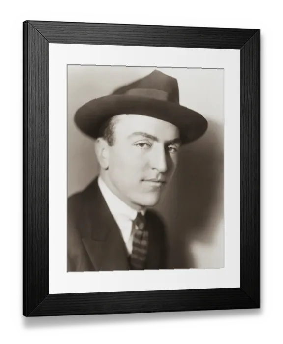 Framed Print : Portrait of Eddie Rickenbacker Framed Print : Portrait of Eddie Rickenbacker