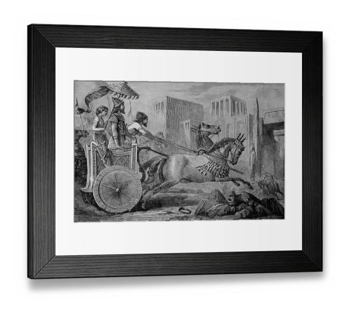 Framed Print : Cyrus Entering Babylon Framed Print : Cyrus Entering Babylon
