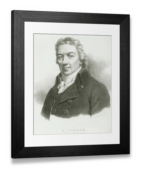 Framed Print : Portrait of Edward Jenner Framed Print : Portrait of Edward Jenner