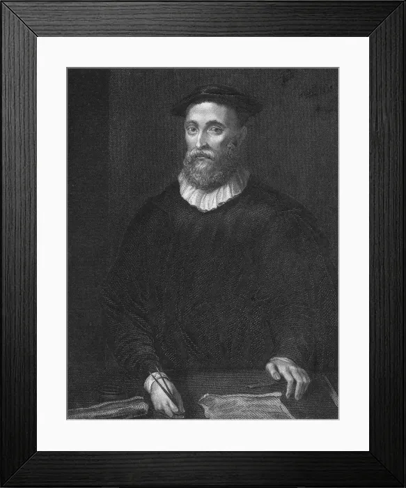 Framed Print : Portrait of John Knox Framed Print : Portrait of John Knox