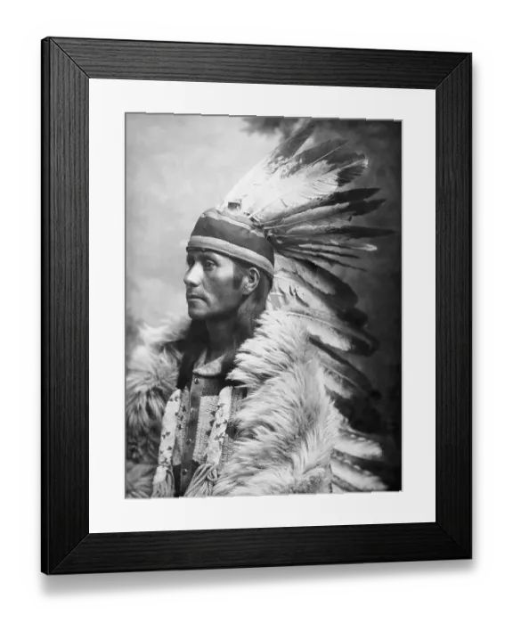Framed Print : Standing Wolf Chief Of The Cheyenne Framed Print : Standing Wolf Chief Of The Cheyenne