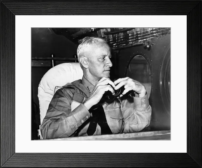 Framed Print : Chester Nimitz Chief Of Naval Operations Framed Print : Chester Nimitz Chief Of Naval Operations