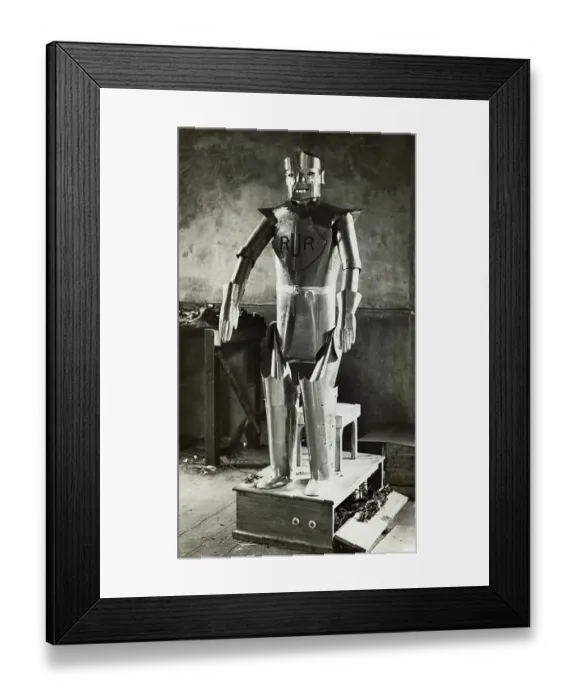 Framed Print : Talking Robot Framed Print : Talking Robot