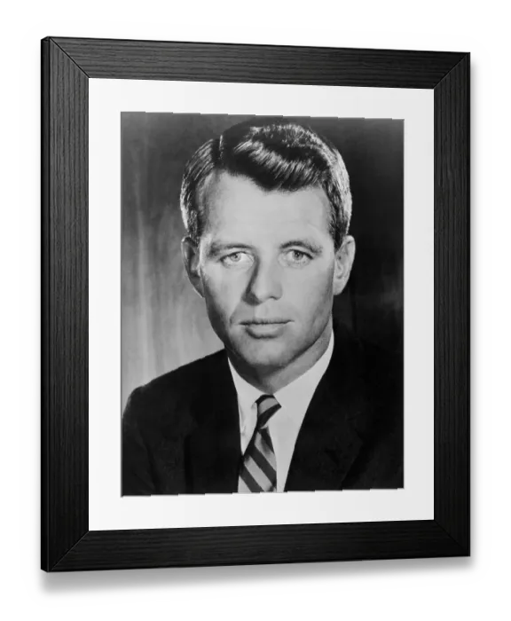 Framed Print : Portrait of Robert F. Kennedy