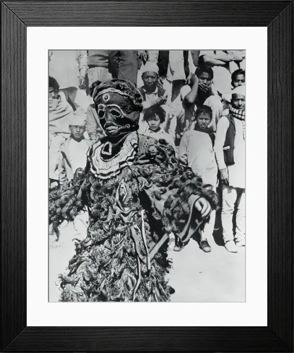 Framed Print : Abominable Snowman Dance Framed Print : Abominable Snowman Dance