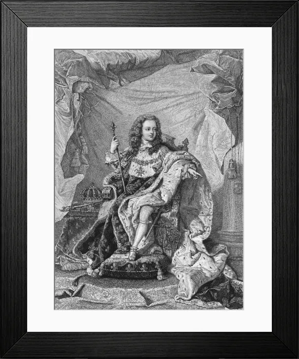 Framed Print : Louis XV of France Framed Print : Louis XV of France