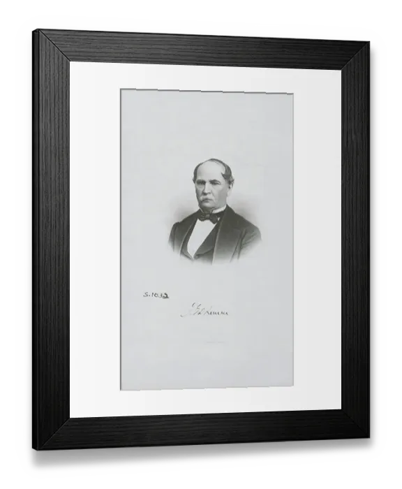 Framed Print : Portrait of Sidney Lanier