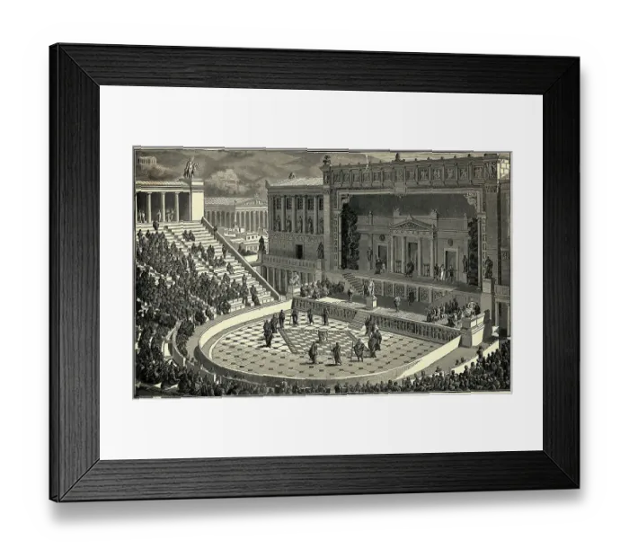 Framed Print : Theater of Dionysus at Athens Framed Print : Theater of Dionysus at Athens