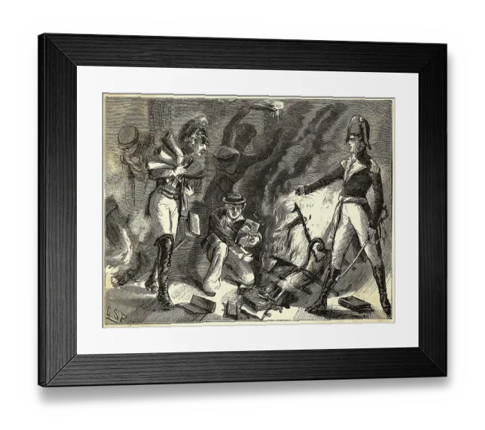 Framed Print : British Army in the U.S Framed Print : British Army in the U.S