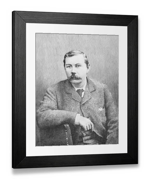 Framed Print : Portrait of A. Conan Doyle Framed Print : Portrait of A. Conan Doyle