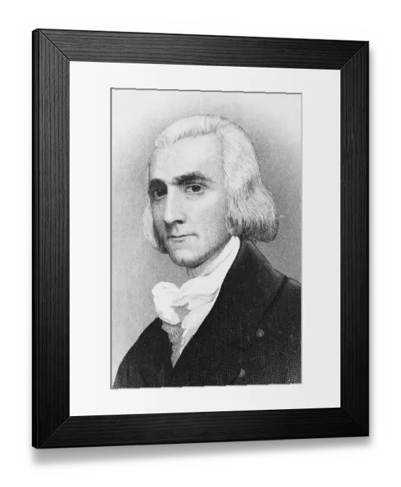 Framed Print : Portrait of John J. Astor Framed Print : Portrait of John J. Astor