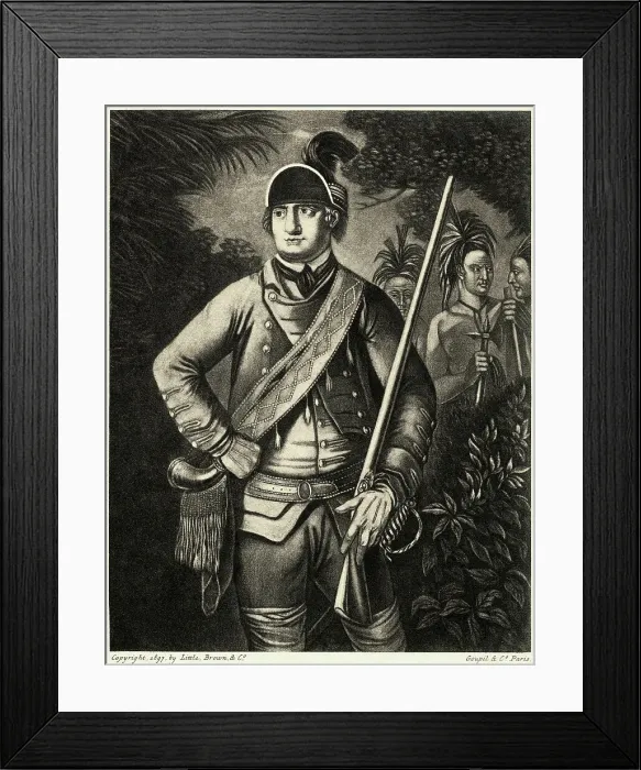 Framed Print : Portrait of Robert Rogers Framed Print : Portrait of Robert Rogers