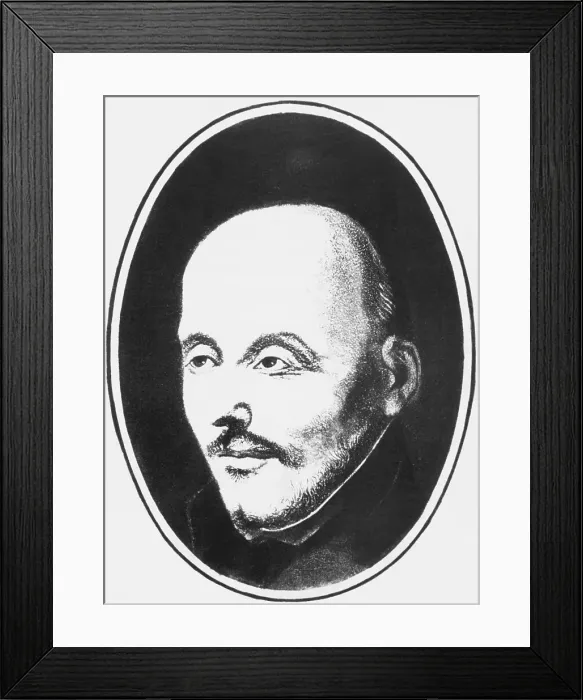Framed Print : Portrait of Ignatius of Loyola by Coello Framed Print : Portrait of Ignatius of Loyola by Coello