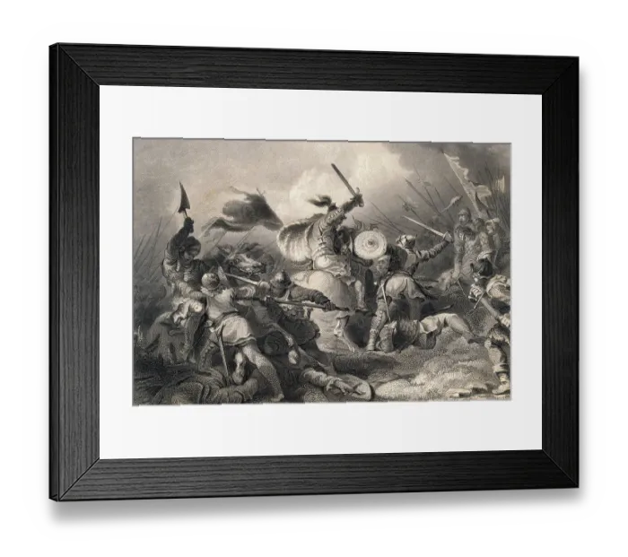 Framed Print : Battle of Hastings Framed Print : Battle of Hastings