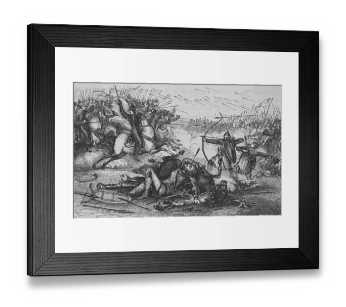 Framed Print : Battle of Hastings Framed Print : Battle of Hastings