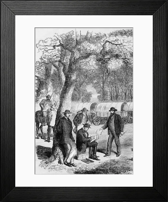 Framed Print : Jefferson Davis Signing Acts of Government Framed Print : Jefferson Davis Signing Acts of Government