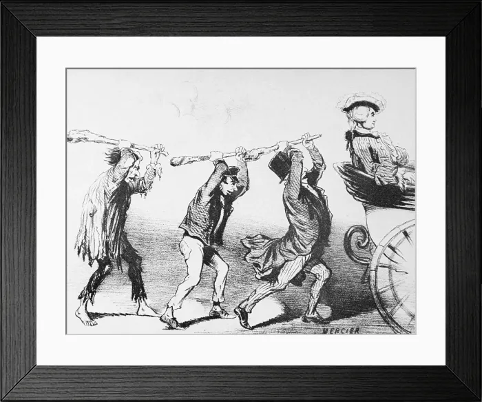 Framed Print : Three Men Having a Confrontation Framed Print : Three Men Having a Confrontation