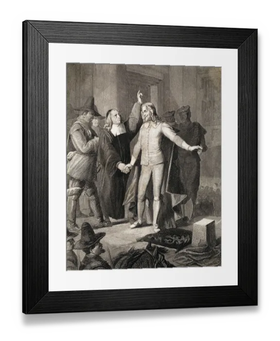 Framed Print : Charles I Receiving Benediction Before Execution Framed Print : Charles I Receiving Benediction Before Execution