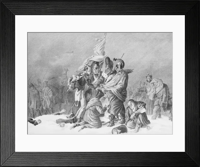Framed Print : Battlefield at Smolensk Framed Print : Battlefield at Smolensk