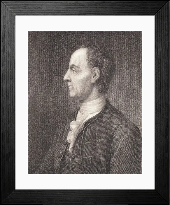 Framed Print : Portrait of Leonard Euler Framed Print : Portrait of Leonard Euler