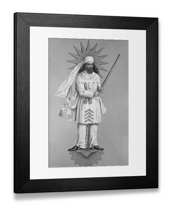 Framed Print : Founder of Iranian Religion Zoroaster