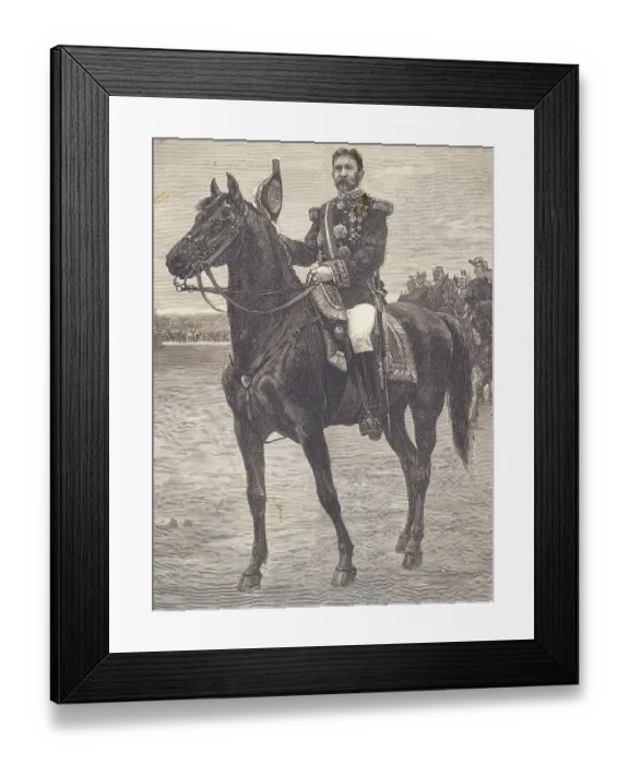 Framed Print : Portrait of Georges Boulanger Framed Print : Portrait of Georges Boulanger