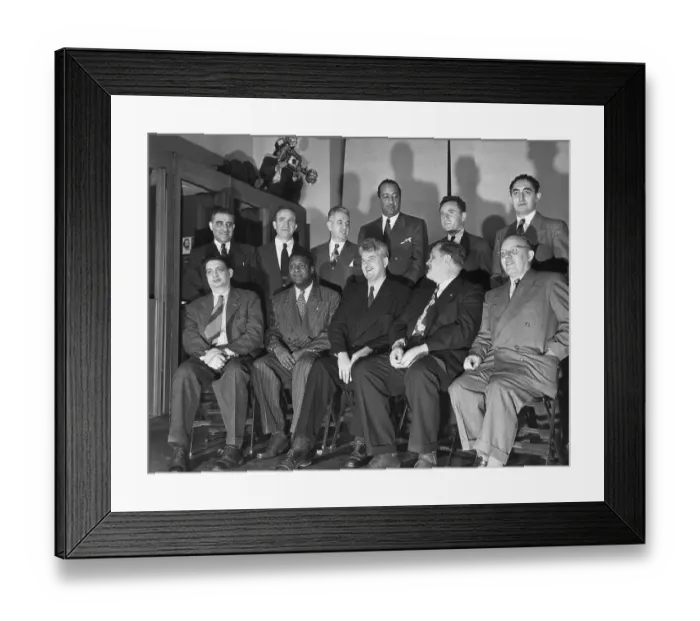 Framed Print : Communist Leaders Pose For Portrait Framed Print : Communist Leaders Pose For Portrait