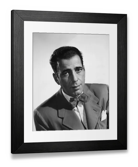 Framed Print : Humphrey Bogart Framed Print : Humphrey Bogart