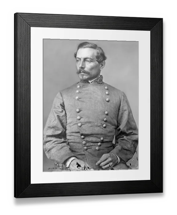 Framed Print : Peter Toutant Beauregard / Civil War Offic Framed Print : Peter Toutant Beauregard / Civil War Offic