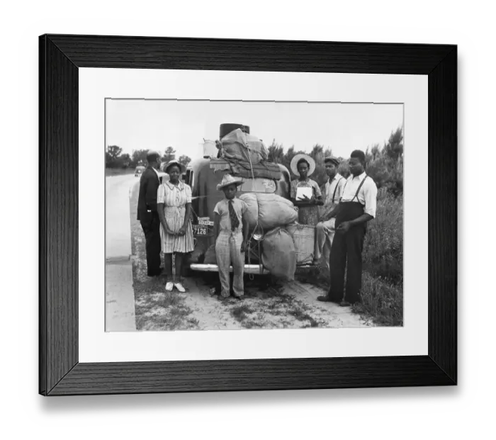 Framed Print : Migrant Army Members Framed Print : Migrant Army Members
