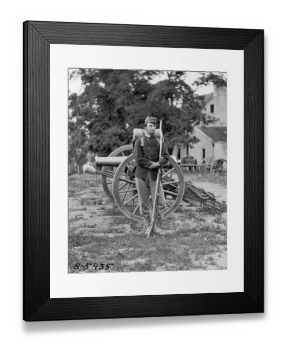 Framed Print : Union Army Private W.C. Arnold Framed Print : Union Army Private W.C. Arnold