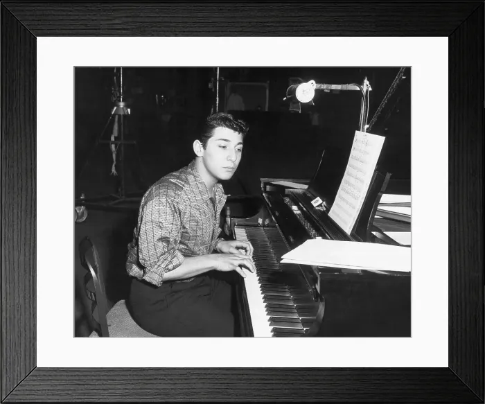 Framed Print : Paul Anka Playing Piano Writing Songs Framed Print : Paul Anka Playing Piano Writing Songs