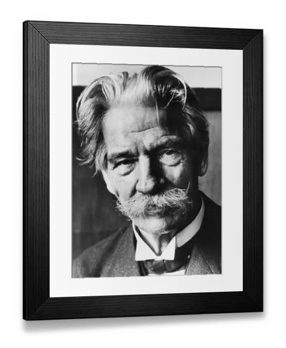 Framed Print : Albert Schweitzer Framed Print : Albert Schweitzer
