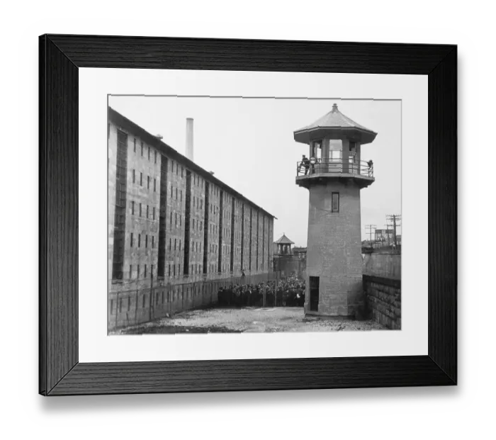 Framed Print : Guards In Tower Count Visitors @Gate Framed Print : Guards In Tower Count Visitors @Gate