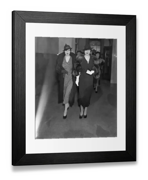Framed Print : Lady Thelma Furness Framed Print : Lady Thelma Furness