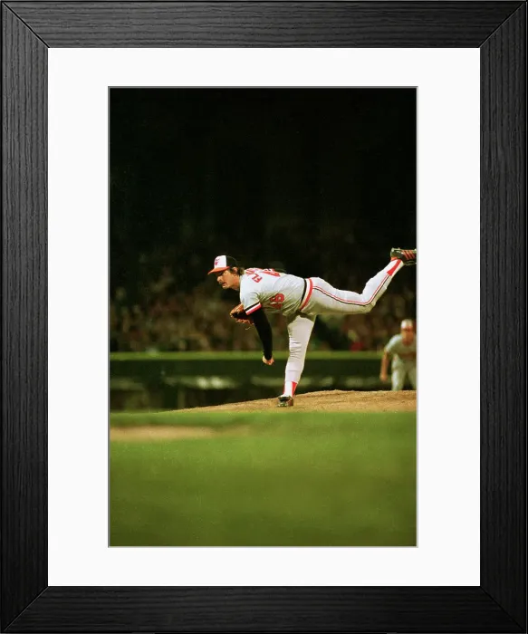 Framed Print : Baltimore Orioles Mike Flanagan Pitching Framed Print : Baltimore Orioles Mike Flanagan Pitching