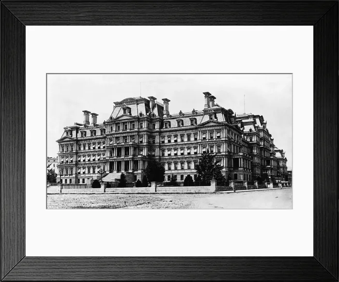 Framed Print : State Department Building in Washington, DC Framed Print : State Department Building in Washington, DC