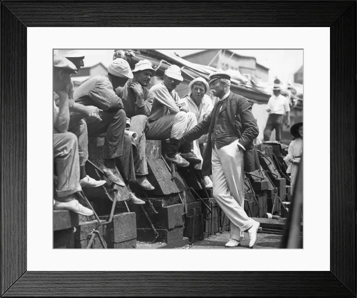 Framed Print : Yachstman and British Merchant Sir Thomas Johnstone Framed Print : Yachstman and British Merchant Sir Thomas Johnstone