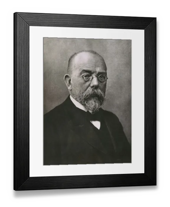 Framed Print : Bacteriologist Robert Koch Framed Print : Bacteriologist Robert Koch