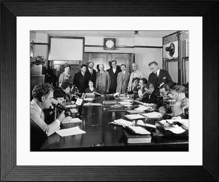 Framed Print : President of the Motion Picture Producers and Distributors Framed Print : President of the Motion Picture Producers and Distributors