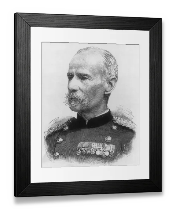 Framed Print : Portrait of Sir Frederick Sleigh Roberts Framed Print : Portrait of Sir Frederick Sleigh Roberts