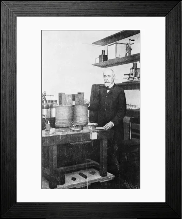 Framed Print : Professor Becquerel Framed Print : Professor Becquerel