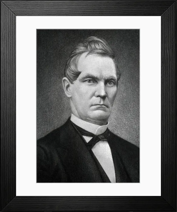 Framed Print : Portrait of William A. Wheeler Framed Print : Portrait of William A. Wheeler