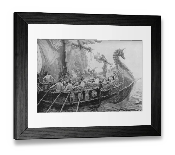 Framed Print : Siegfried Sailing for Adventure Framed Print : Siegfried Sailing for Adventure