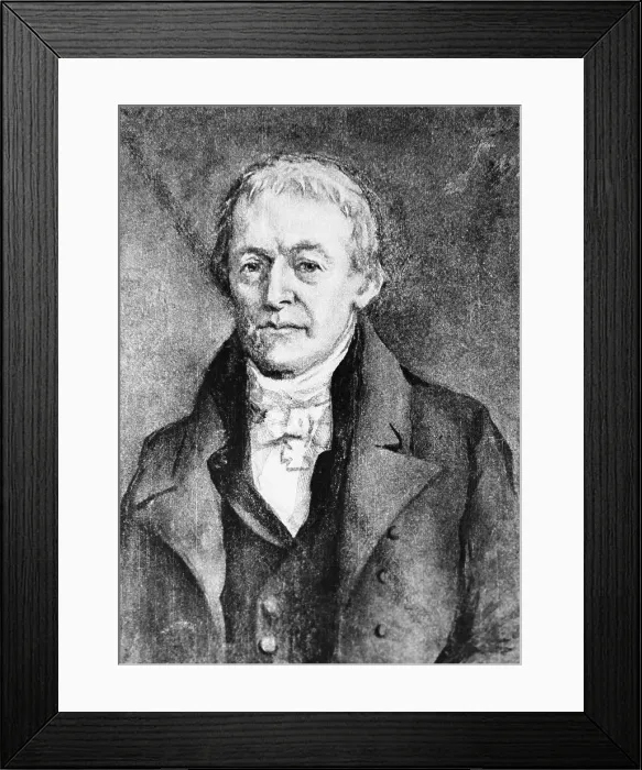 Framed Print : Portrait of Jean Baptiste Lamarck Framed Print : Portrait of Jean Baptiste Lamarck