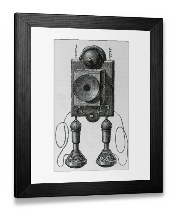 Framed Print : Old Fashioned Telephone Framed Print : Old Fashioned Telephone